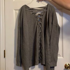 Grey Cardigan